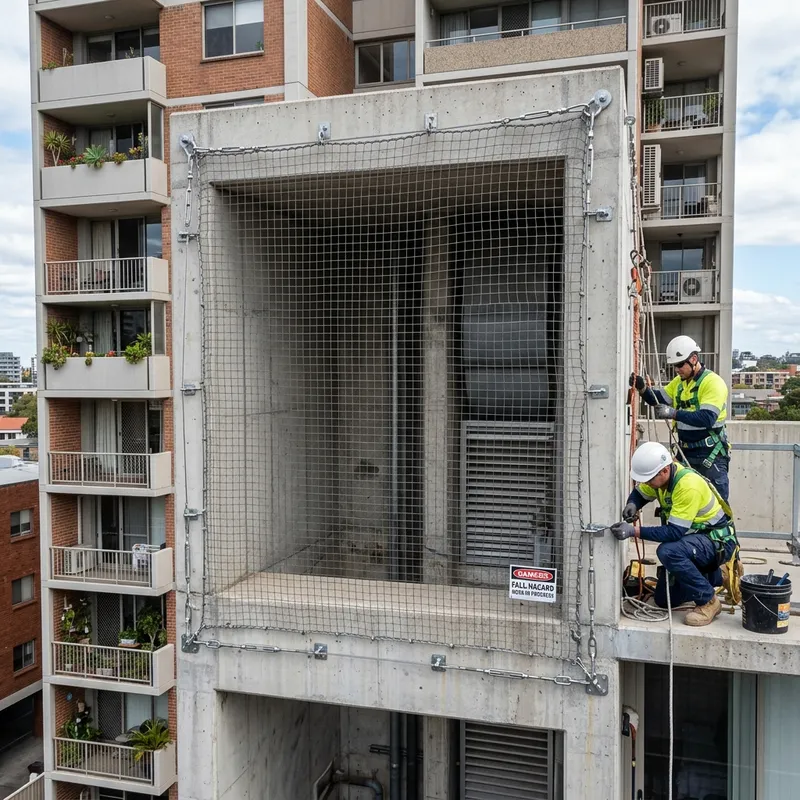 Duct Area Safety Nets